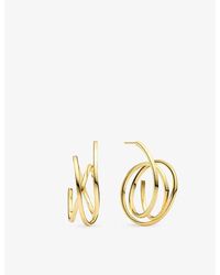 Sif Jakobs - Spirale Pianura 18Ct-Plated Sterling- Earrings - Lyst