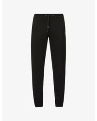 Paul Smith - Zebra Brand-Embroidered Cotton Jogging Bottoms - Lyst
