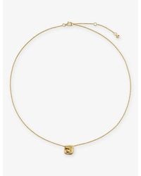 Monica Vinader - Amaia 18Ct- Vermeil Chain Necklace - Lyst