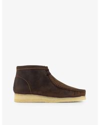Clarks - Wallabee Boot -leather Boots - Lyst
