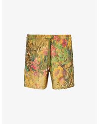 Vilebrequin - Moopea Floral-print Recycled-polyester And Silk Swim Shorts - Lyst
