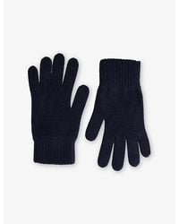 Sunspel - Ribbed-Cuff Cashmere Gloves - Lyst
