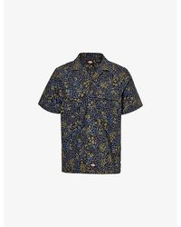 Dickies - Saltville Abstract-pattern Cotton Shirt - Lyst