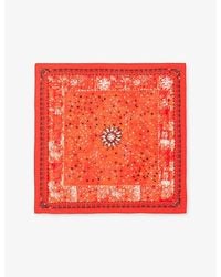 Zadig & Voltaire - Blondie Bandana-Print Silk Scarf - Lyst