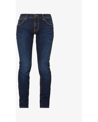 Nudie Jeans - Tight Terry Regular-fit Tapered Jeans - Lyst