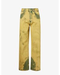 Dries Van Noten - Washed Wide-leg Relaxed-fit Jeans - Lyst