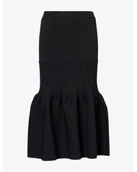 CFCL - Fluted Mermaid Knitted Midi Skirt - Lyst