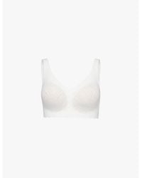 Sloggi - Zero Feel Stretch-Woven Bralette - Lyst
