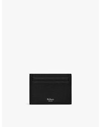 Mulberry - Logo-Embossed Leather Card Holder - Lyst