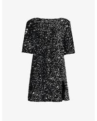 4th & Reckless - Marca Sequin-embellished Woven Mini Dress - Lyst