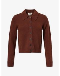 ME+EM - Button-Through Cashmere Cardigan - Lyst