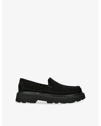 UGG - Ascot Lug Suede Loafers - Lyst