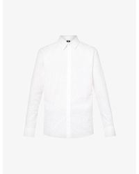 Louis Vuitton® Printed Monogram Tie-dye Denim Shirt