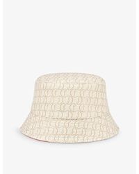 Christian Louboutin - Tural Bobino Logo-jacquard Cotton-blend Bucket Hat - Lyst