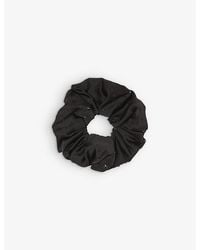 Sandro - Crystal-embellished Woven Scrunchie - Lyst
