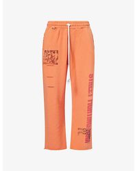 Paly Hollywood - Graphic-Print Embellished Cotton Jogging Bottoms - Lyst