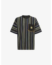 Carhartt - X Nicholas Daley Striped Cotton T-Shirt - Lyst