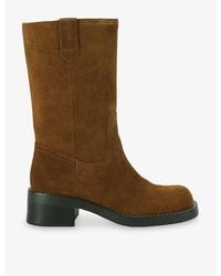 KG by Kurt Geiger - Stint Suede Boots - Lyst