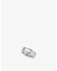 Messika - Move Small Titanium And 0.05Ct Diamond Ring - Lyst