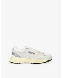 Autry - Hyperway Suede And Mesh Trainers - Lyst