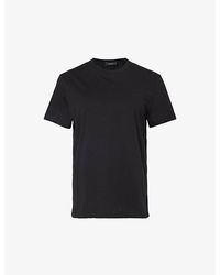 Wardrobe NYC - Classic Round-neck Cotton-jersey T-shirt - Lyst