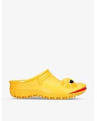 JW Anderson - X Wellipets Frog Hand-painted Pvc Clogs - Lyst