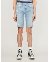 FRAME L'homme Cut Off Short - Blue