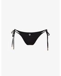 Cheap Monday - Palma High-Rise Stretch-Nylon Bikini Bottom - Lyst