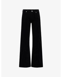 7 For All Mankind - Twist Dojo Tailorless Corduroy Cotton And Modal-Blend Jeans - Lyst