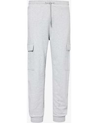 GYMSHARK - Rest Day Tapered-leg Cotton-jersey jogging Bottoms X - Lyst