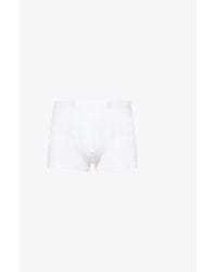 Hanro - Basic Slim-Fit Cotton-Blend Trunks Xxl - Lyst