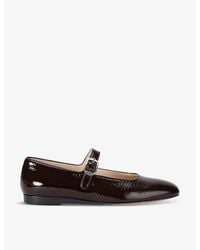 Le Monde Beryl - Mary Jane Patent-leather Ballet Flats - Lyst