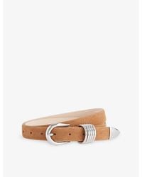 DEHANCHE - Hollyhock Suede Mixed Metal Belt - Lyst