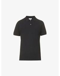Sunspel - Short-Sleeved Cotton- Piqué Polo Shirt - Lyst