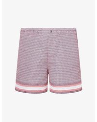 CHE - Berkeley Border Swim Shorts - Lyst