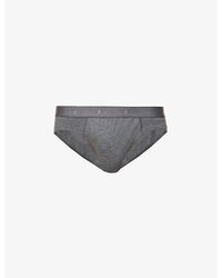FALKE - Tonal Waistband Pack Of Two Stretch-cotton Briefs Xx - Lyst