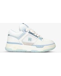 Amiri - Ma-1 Leather And Mesh Low-top Trainers - Lyst