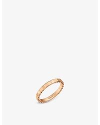 Chopard - Ice Cube 18Ct Rose- Ring - Lyst