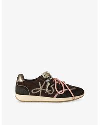 KG by Kurt Geiger - Lala Suede Trainers - Lyst
