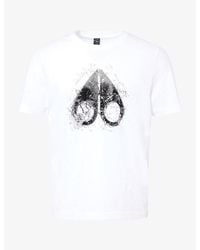Moose Knuckles - Icebreak Logo-Print Cotton T-Shirt - Lyst