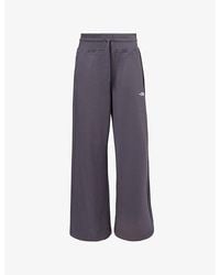 The North Face - Essential Light Wide-Leg Cotton Jogging Bottoms - Lyst