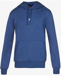 Polo Ralph Lauren - Logo-embroidered Regular-fit Cotton And Recycled-polyester-blend Hoody Xx - Lyst