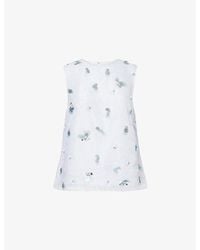 Jonathan Simkhai - Celia Sequin-Embellished Organza Top - Lyst