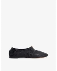 Dune - Havella Leather Ballet Flats - Lyst
