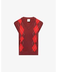Varley - Ruben Argle-Knit Vest - Lyst