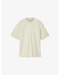 AllSaints - Dreamer Logo-Print Short-Sleeve Cotton T-Shirt - Lyst