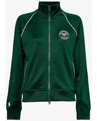 Polo Ralph Lauren - X Wimbledon Logo-print Recycled-polyester Sweatshirt - Lyst