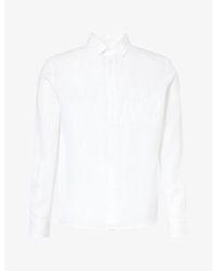 Derek Rose - Monaco Long-Sleeve Linen Shirt - Lyst