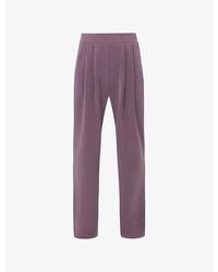 Sweaty Betty - Sand-Wash Wide-Leg Stretch-Modal Trousers - Lyst