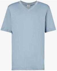 Zimmerli of Switzerland - V-neck Regular-fit Cotton T-shirt Xx - Lyst